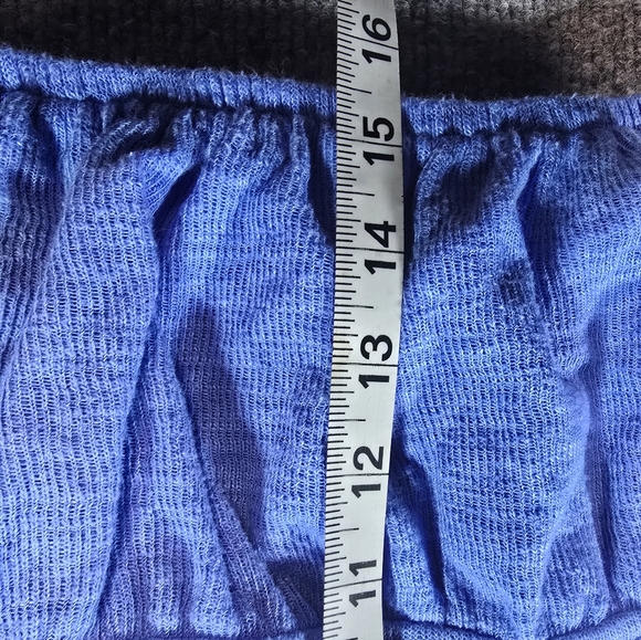 Aeire blue Crop sweater Sz XS - Picture 5 of 7